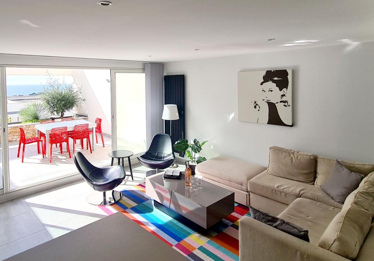 Magnifique Appartement Vue Mer - Grande Terrasse Et Piscine Bandol Εξωτερικό φωτογραφία