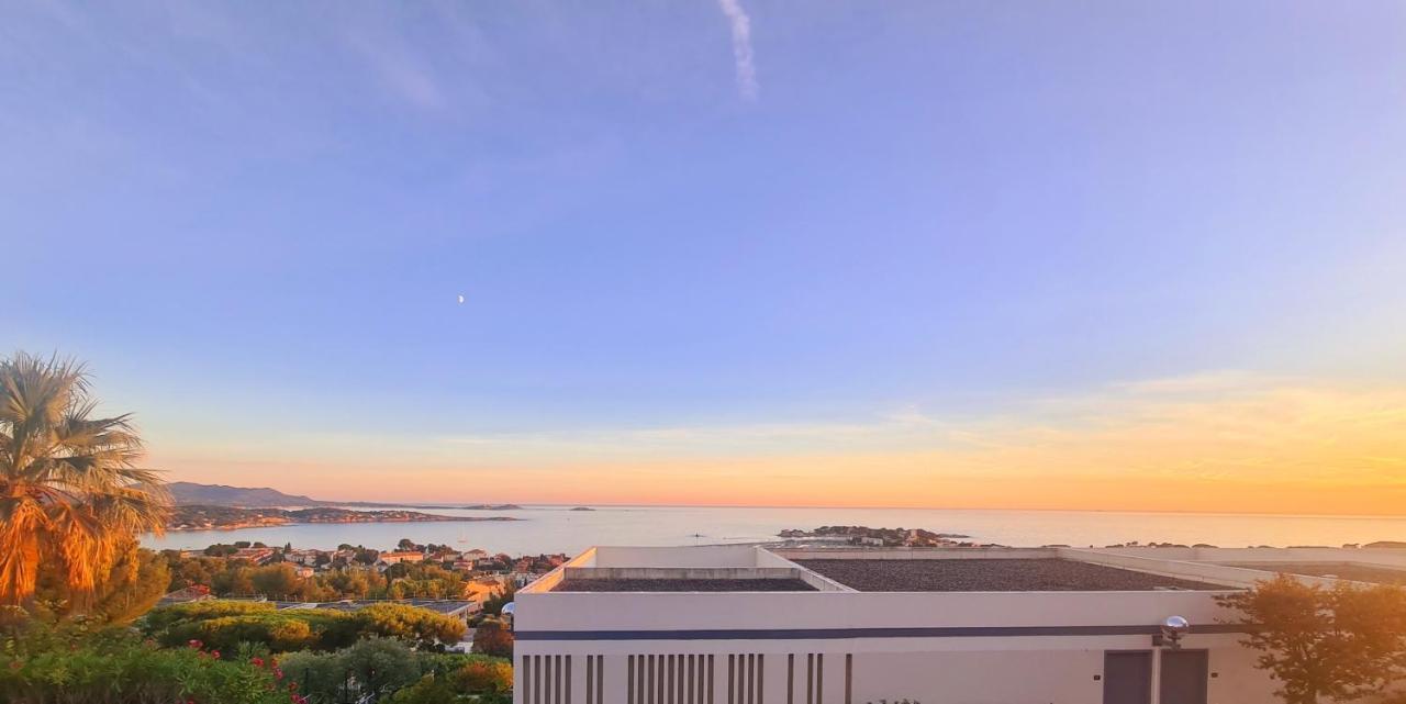 Magnifique Appartement Vue Mer - Grande Terrasse Et Piscine Bandol Εξωτερικό φωτογραφία